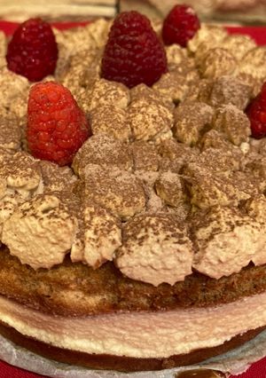 Una foto de Tarta de tiramisú