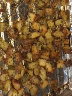 A picture of Roasted Parsley Potatoes.