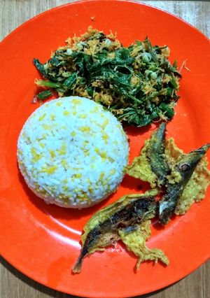 Foto resep 25. Nasi Jagung + Lauk