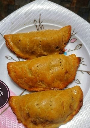 Local baked meatpie ainihin hoton girkin