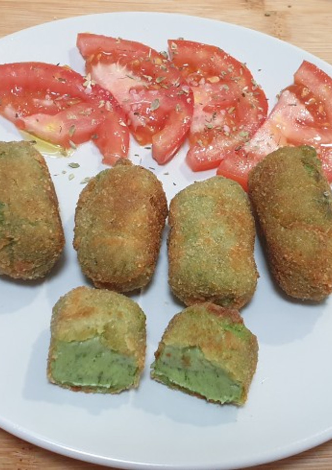 Una foto de Croquetas de espinaca en Thermomix