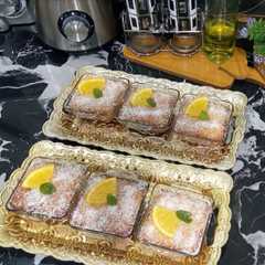 فيرين بسبوسة البرتقال-レシピのメイン写真