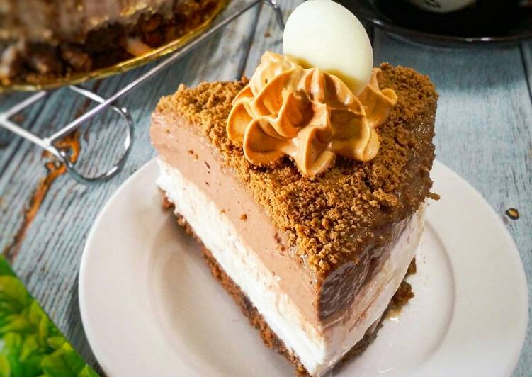 Resep Biscoff Layer Cheesecake, Enak Banget