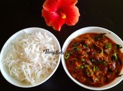A picture of rajma chawal