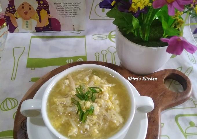Easiest Way to Cook Appetizing Enoki Egg Soup