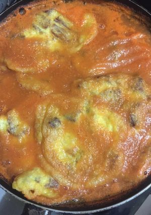 Una foto de Tortitas de carne deshebrada