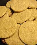 Galletitas de curry y ajo. Sin gluten