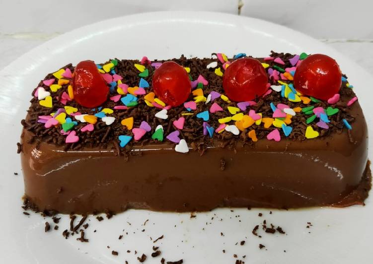 Resep: SempurnaPuding Milo roti tawar