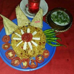 A picture of Puffed rice pulao.