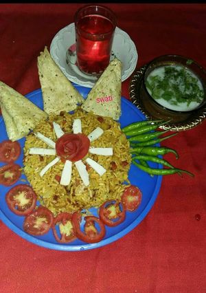 A picture of Puffed rice pulao.