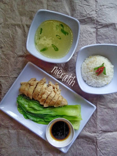 Foto resep Nasi Hainan Rice Cooker