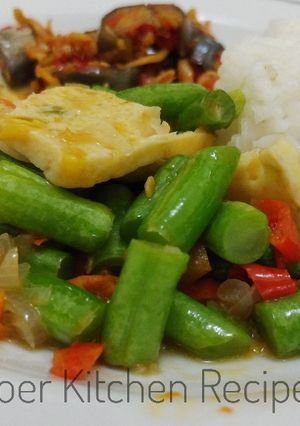 Foto resep Tumis Buncis Bakso Ikan