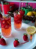 Strawberry Tequila Soda 🍓🍹
