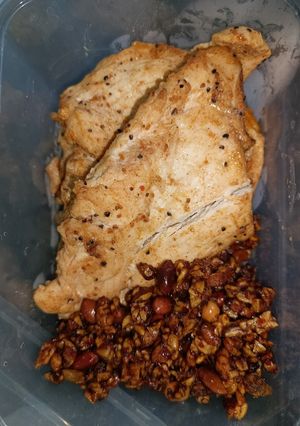 Foto resep Dada Ayam Panggang Spicy Barbeque