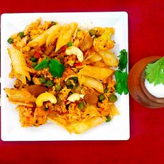 A picture of Pasta Rice.