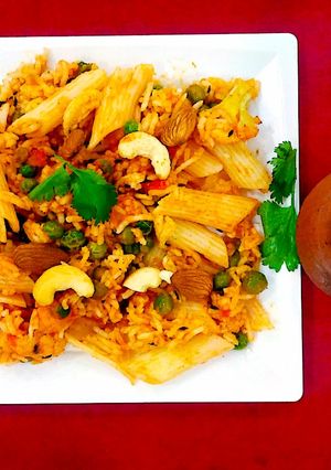 A picture of Pasta Rice.