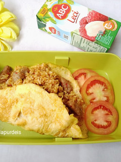 Foto resep Nasi Goreng Bakso Selimut