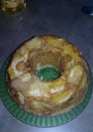 Una foto de Torta de manzana