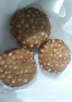A picture of Sabudhana Vada.