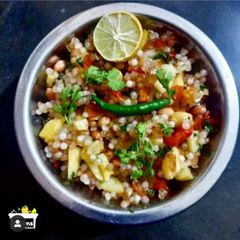 Sabudana khichdi A picture of Sabudana khichdi.