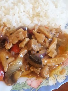 Mustáros csirke felső combfilé recept fotója
