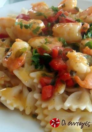 A picture of Shrimps with a citrus flavor.