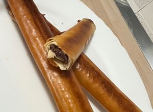 Foto di Semplicissimi grissini di pasta fillo con Nutella