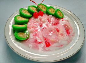 Foto resep Es Pisang Ijo (Khas Makassar)