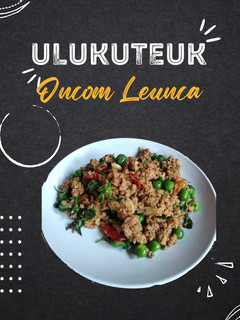 Foto resep Ulukuteuk Oncom Leunca