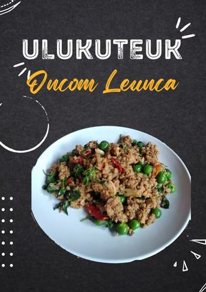 Foto resep Ulukuteuk Oncom Leunca