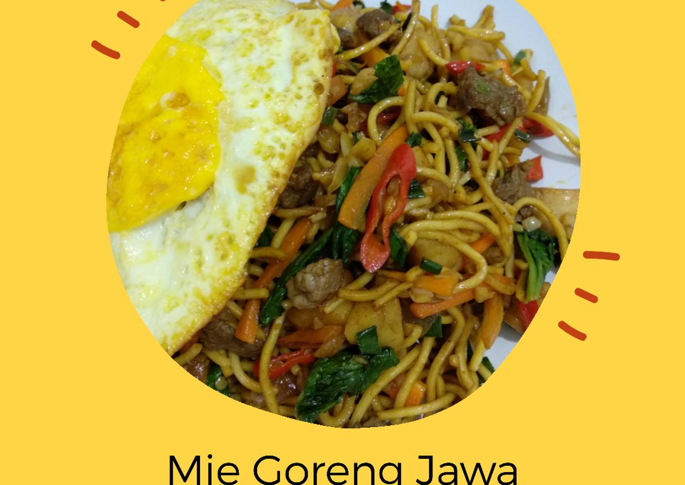 33. Mie Goreng Jawa - Tanpa Ulek