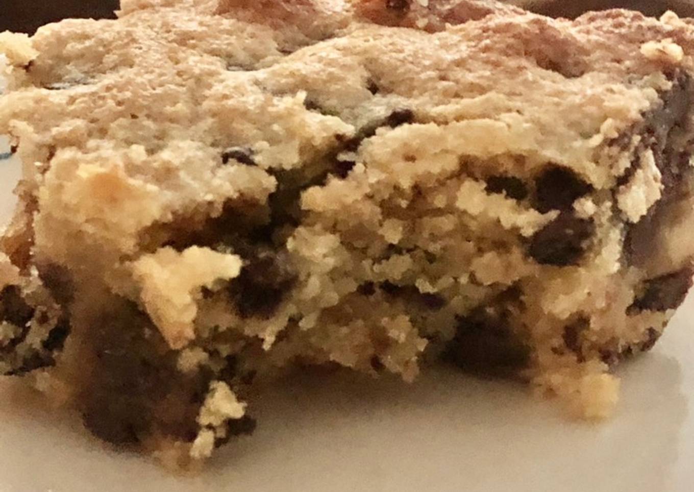 Chocolate Chip Walnut Blondies