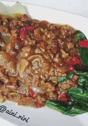 Foto resep Pokcoy Daging Gilling