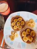 Pancakes de avena almendra y banano 🍌🥞