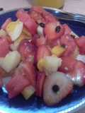 Cóctel de frutas pasión
