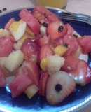 Cóctel de frutas pasión