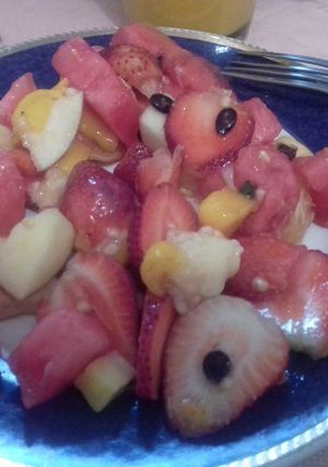 Una foto de Cóctel de frutas pasión