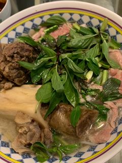 Hình của món Phở bò.