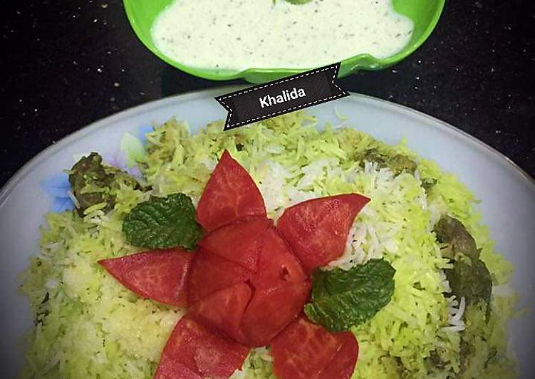Recipe: Perfect Green Mutton Pulao