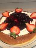 Berries Cotton cheesecake - gluten free