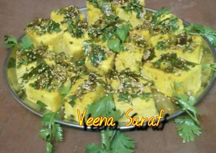 Simple Way to Make Any-night-of-the-week Khaman dhokla