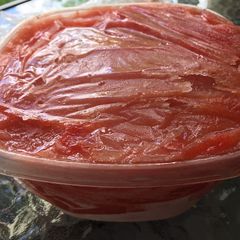 A picture of Watermelon sherbet.