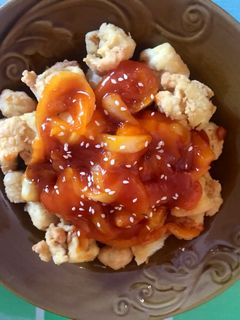 Foto resep Ayam Popcorn dengan Saus Asem Manis Pedas