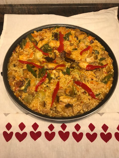 Una foto de Arroz con pollo y verduras (Apto diabéticos)