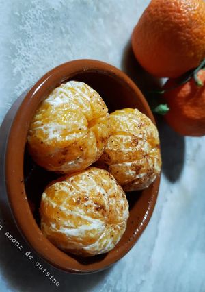Une photo de Mandarines rôties a la cannelle 🍊
