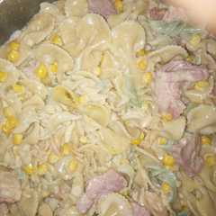 A picture of Corbatitas estilo alfredo.