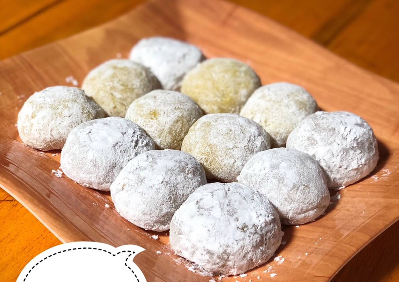 Resep Japanese Mochi #homemade (kenyal anti gagal)