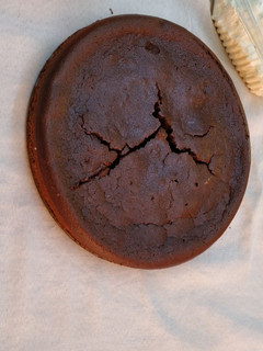Una foto de Tarta brownie sin gluten ni lactosa