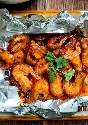 Hình của món Tép nướng muối ớt.