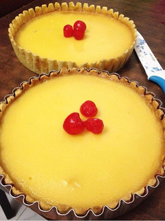 Foto resep pie susu / tart susu / kue lontar